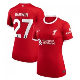 Liverpool 2023-24 Darwin 27 Dame Hjemmedrakt Kortermet